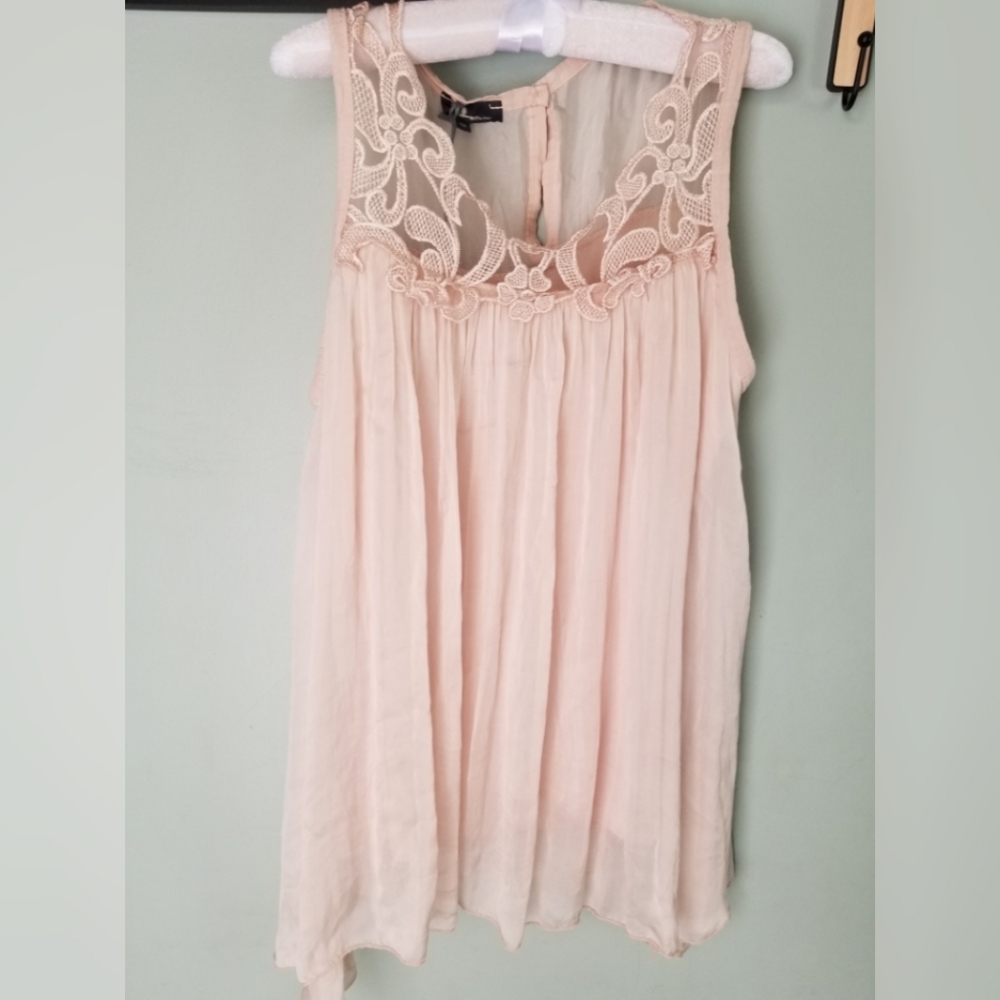 Made in Italy powder pink top, very delicate - Picture 1 of 5